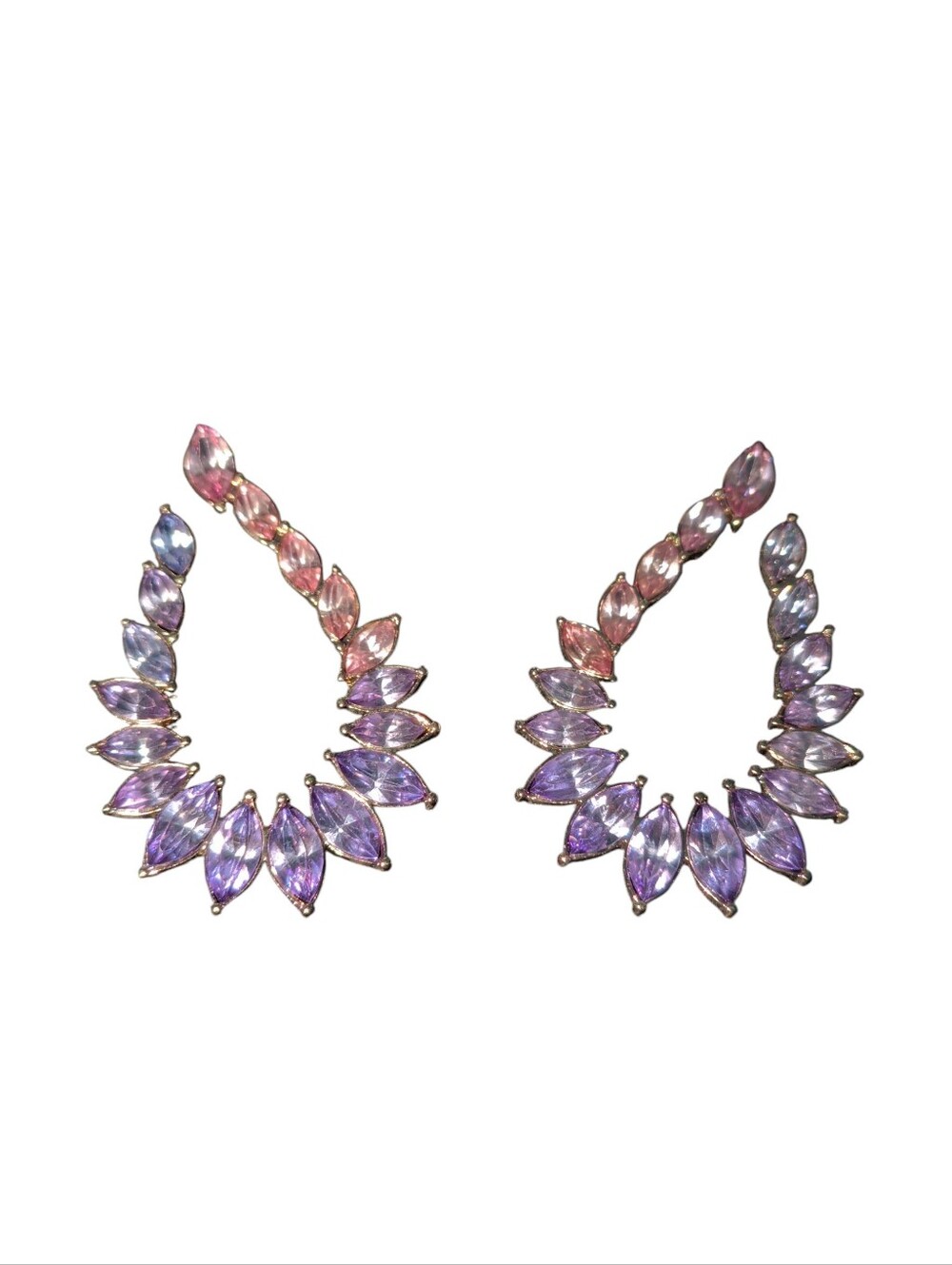 New INC International Concepts Rhinestone Earrings